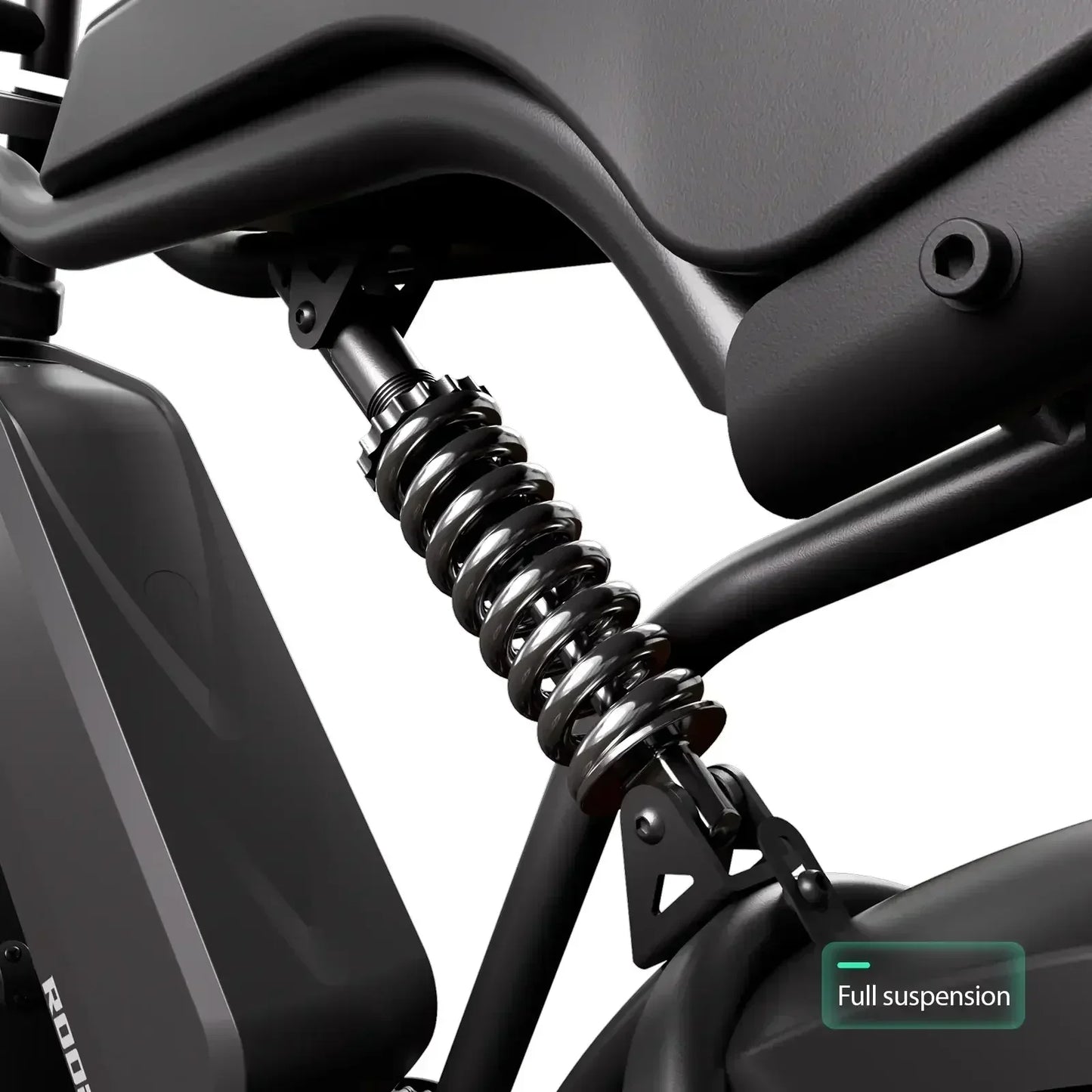 TST R002 20'' 1500W Full Suspension Moped-style Electric Bike