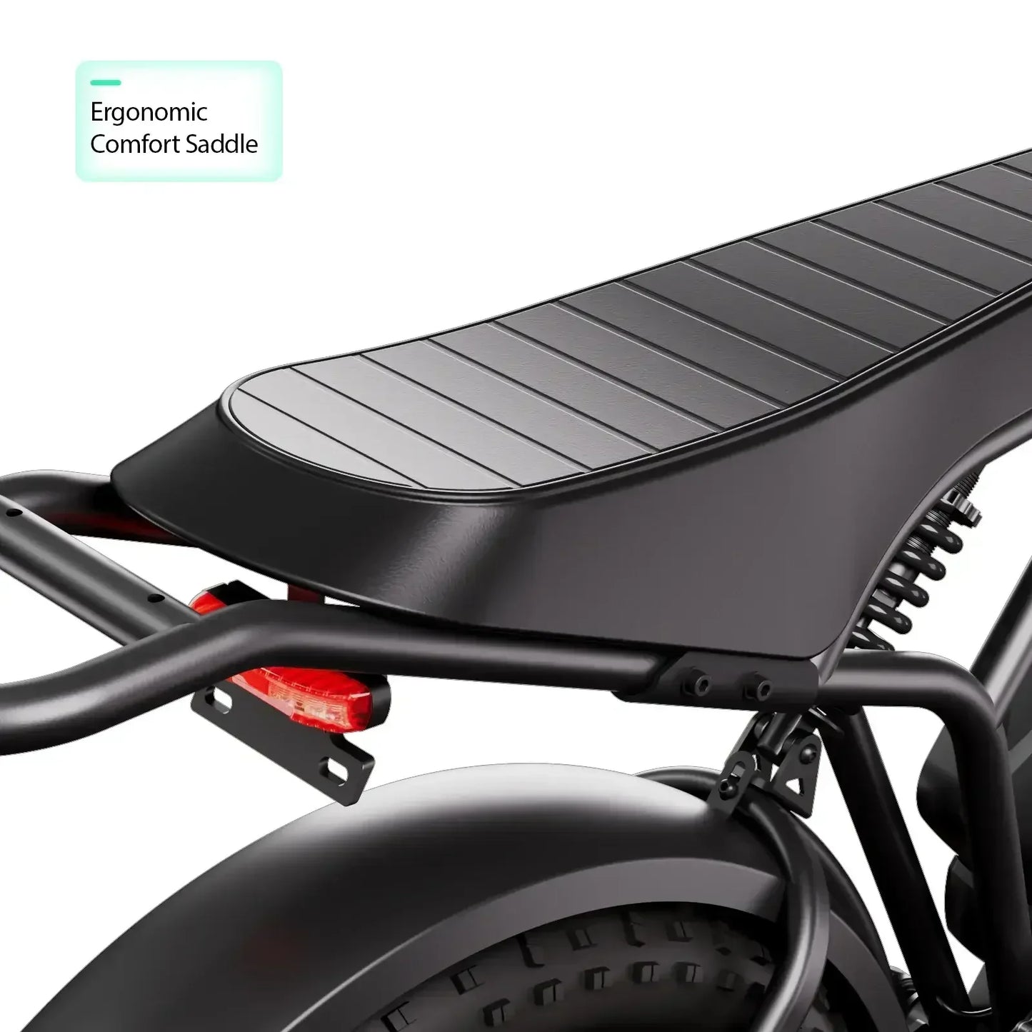 TST R002 20'' 1500W Full Suspension Moped-style Electric Bike