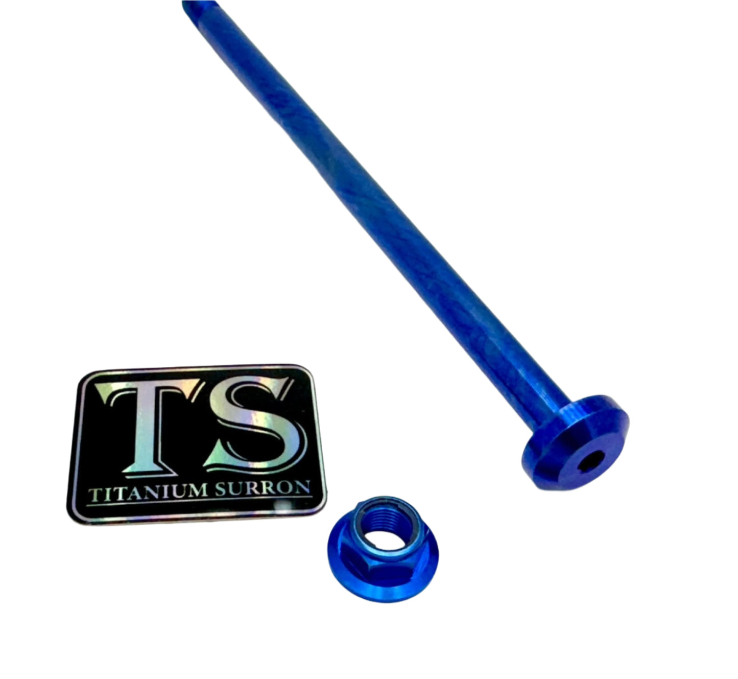 Titanium Surron LBX Jackshaft Bolt and Nut M10x1.0