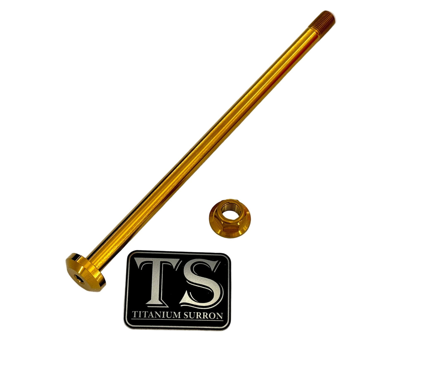 Titanium Surron LBX Jackshaft Bolt and Nut M10x1.0
