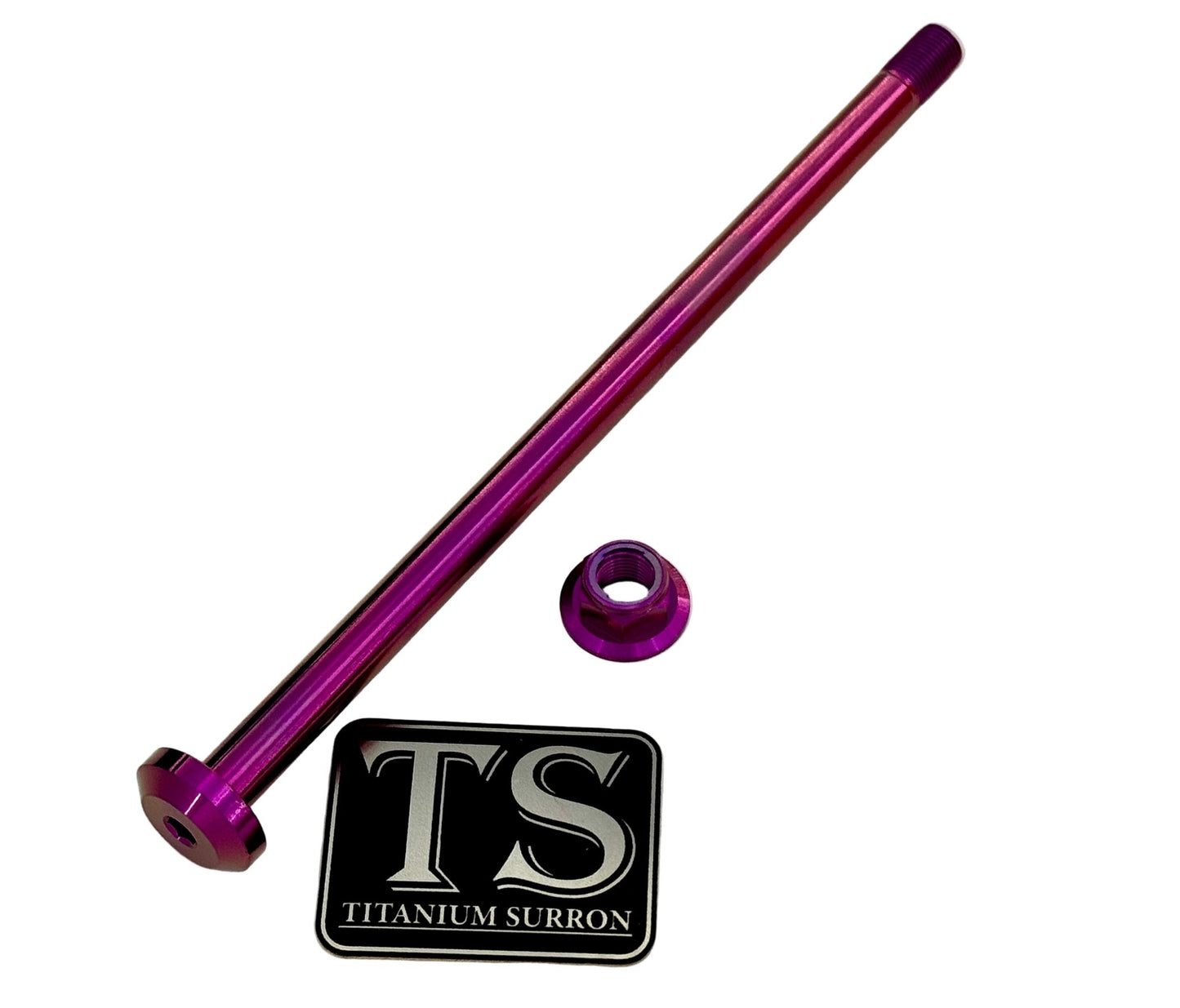 Titanium Surron LBX Jackshaft Bolt and Nut M10x1.0