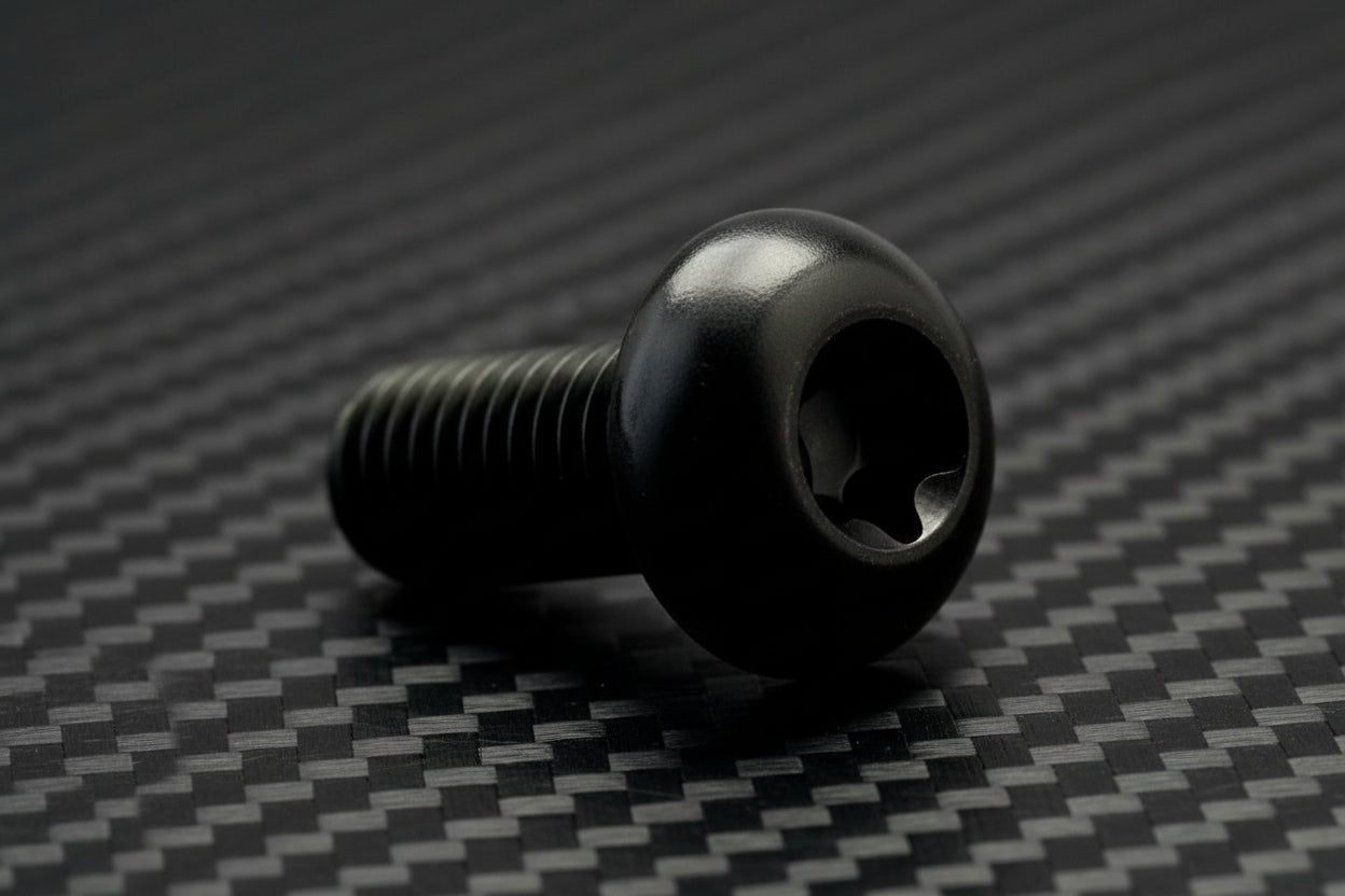 Titanium M5x.80x10mm Button Head Bolt (Aerospace Grade)