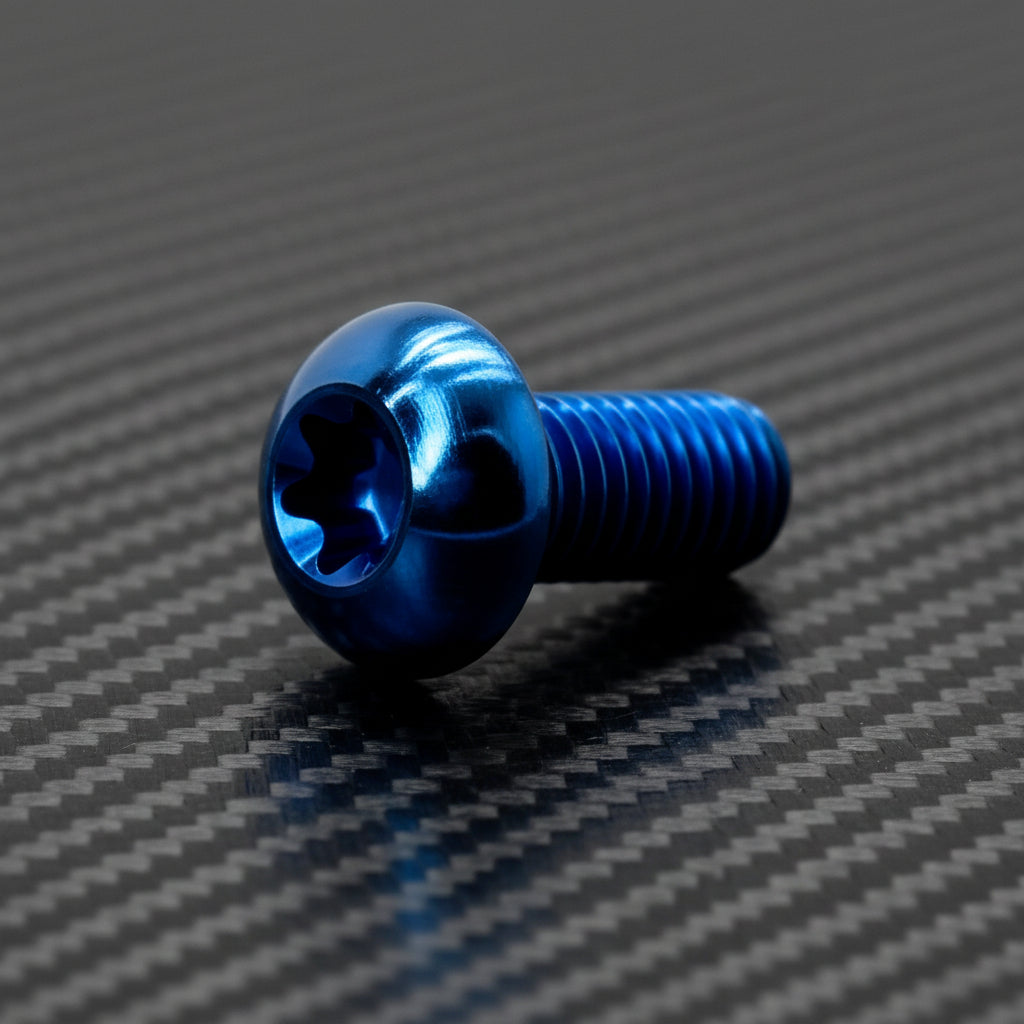 Titanium M5x.80x10mm Button Head Bolt (Aerospace Grade)