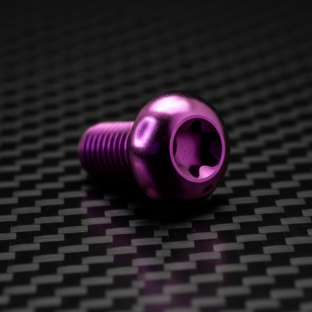 Titanium M5x.80x10mm Button Head Bolt (Aerospace Grade)