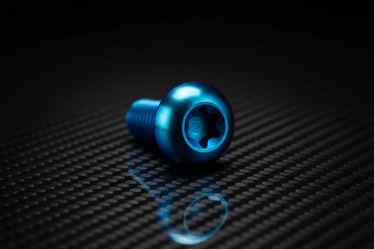 Titanium M5x.80x10mm Button Head Bolt (Aerospace Grade)