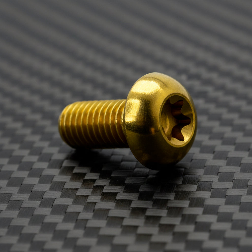 Titanium M5x.80x13mm Button Head Bolt – Grade 5 6AL-4V | Titanium Surron