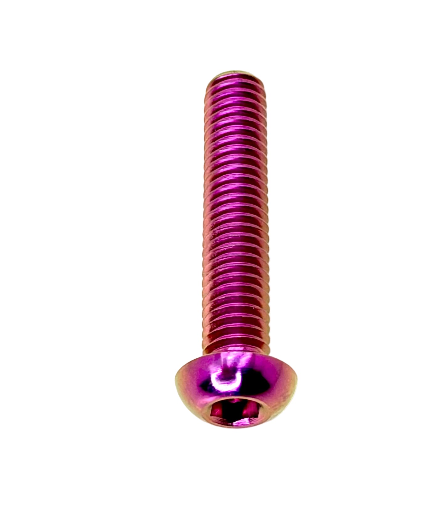 Titanium M6x1.0x30mm Button Head Bolt – Grade 5 6AL-4V | Titanium Surron