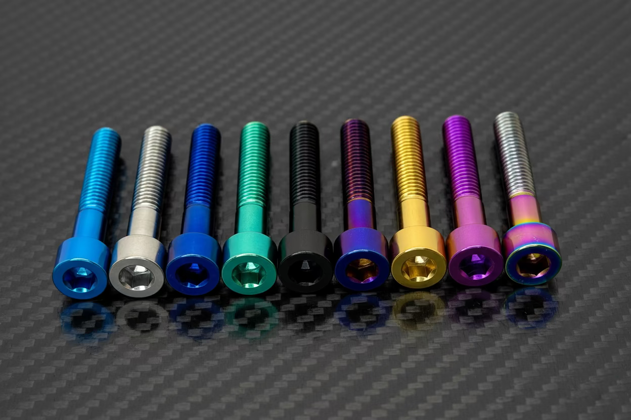 Titanium M6x1.0x35mm Socket Head Bolt – Grade 5 6AL-4V | Titanium Surron