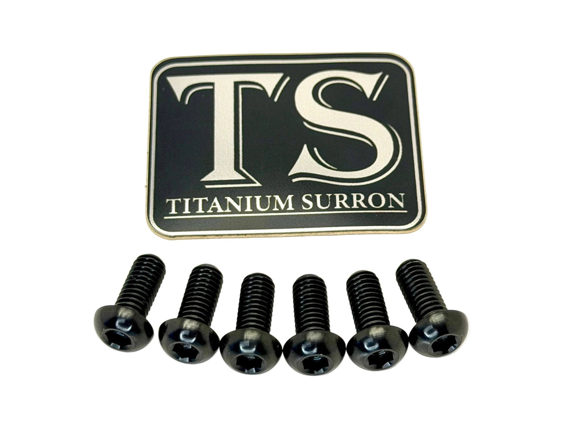 Titanium Rear Rotor Bolts - Altis Sigma and Surron Ultra Bee Black
