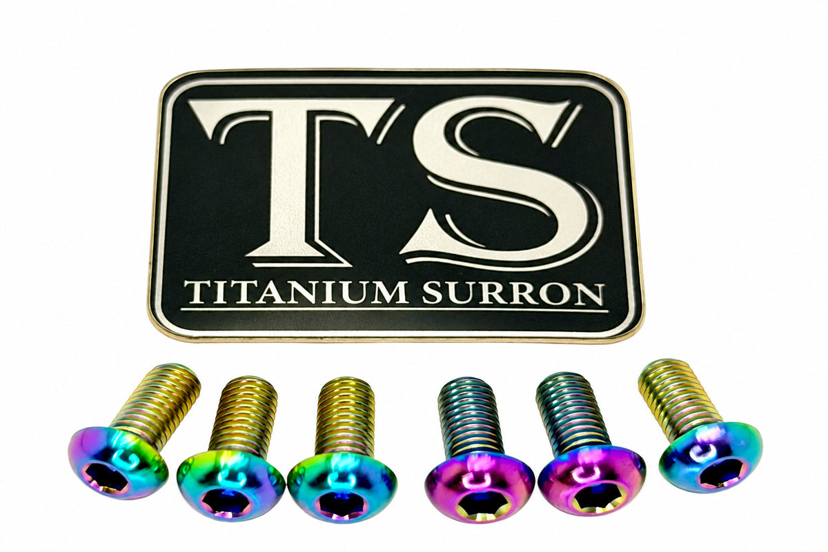 Titanium Rear Rotor Bolts - Most E-moto Rainbow