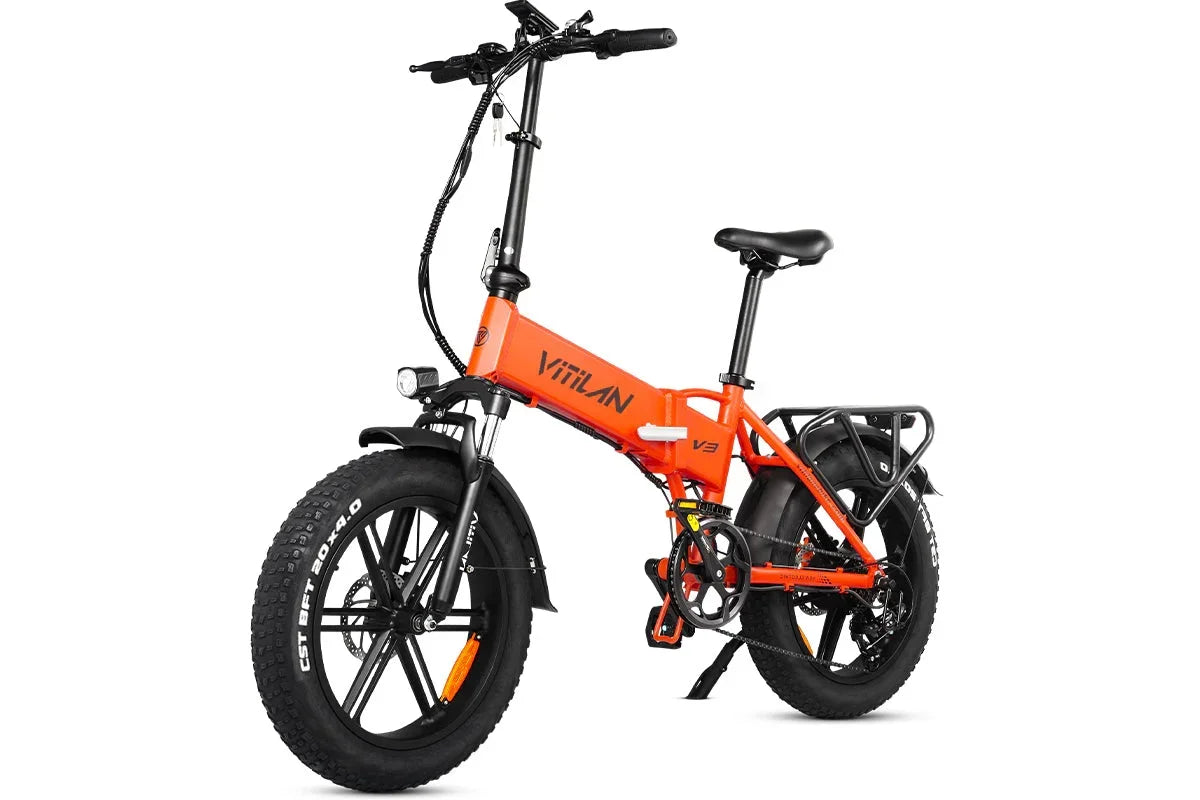 Vitilan V3 2.0 Folding Fat Tires Adult All Terrain Electric Bike