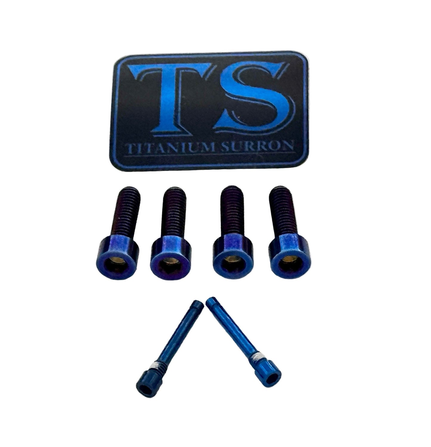 Titanium E-Moto Brake Handle-Mount Bolts