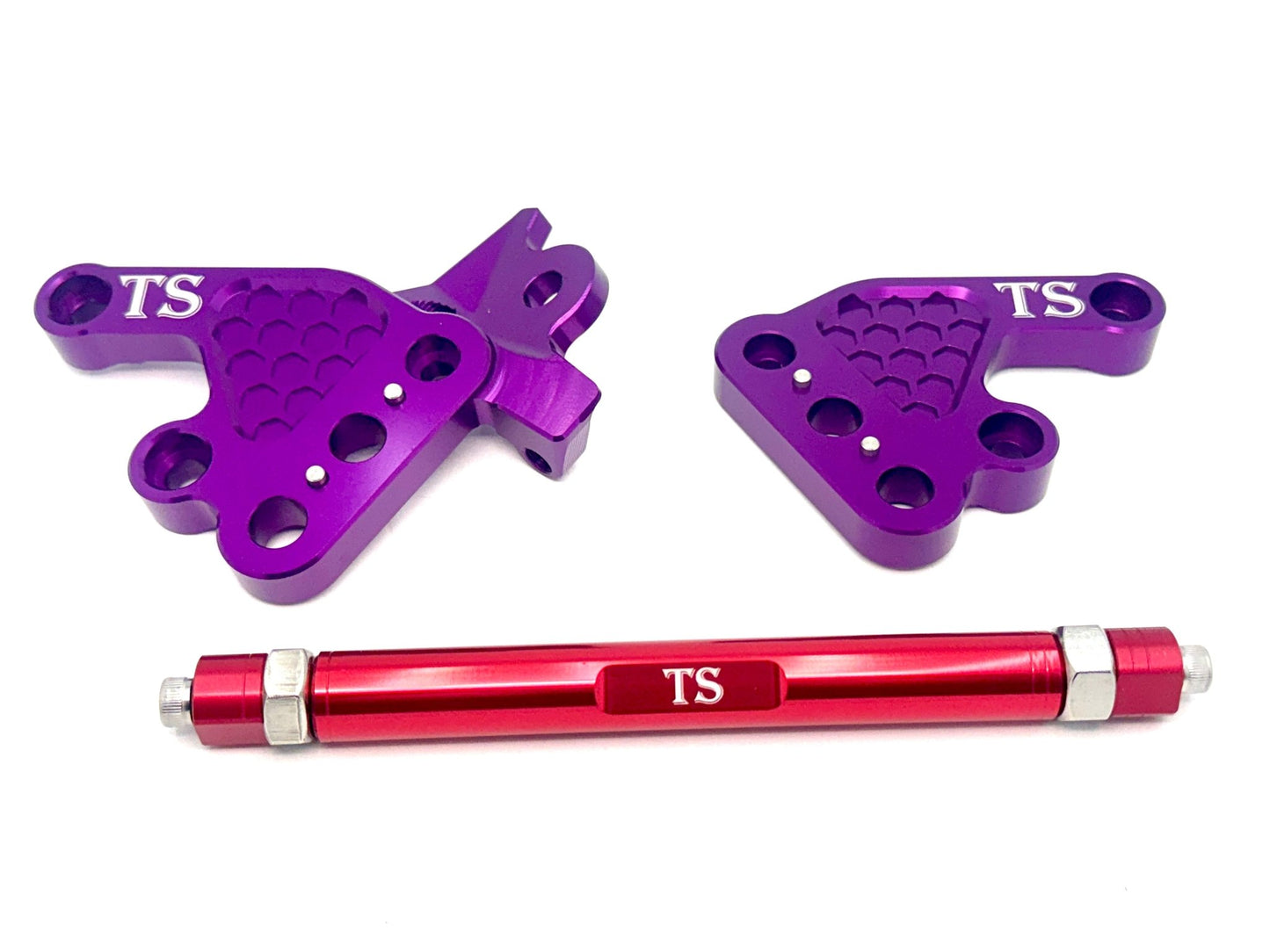 Custom CNC Aluminum Footpeg Bracket Assembly Talaria MX3, MX4, MX5, XXX