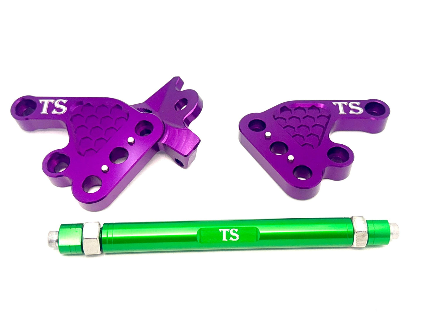 Custom CNC Aluminum Footpeg Bracket Assembly Talaria MX3, MX4, MX5, XXX