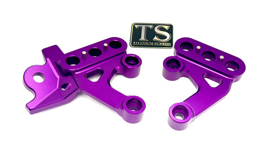 Custom CNC Aluminum Footpeg Bracket for Surron and Segway