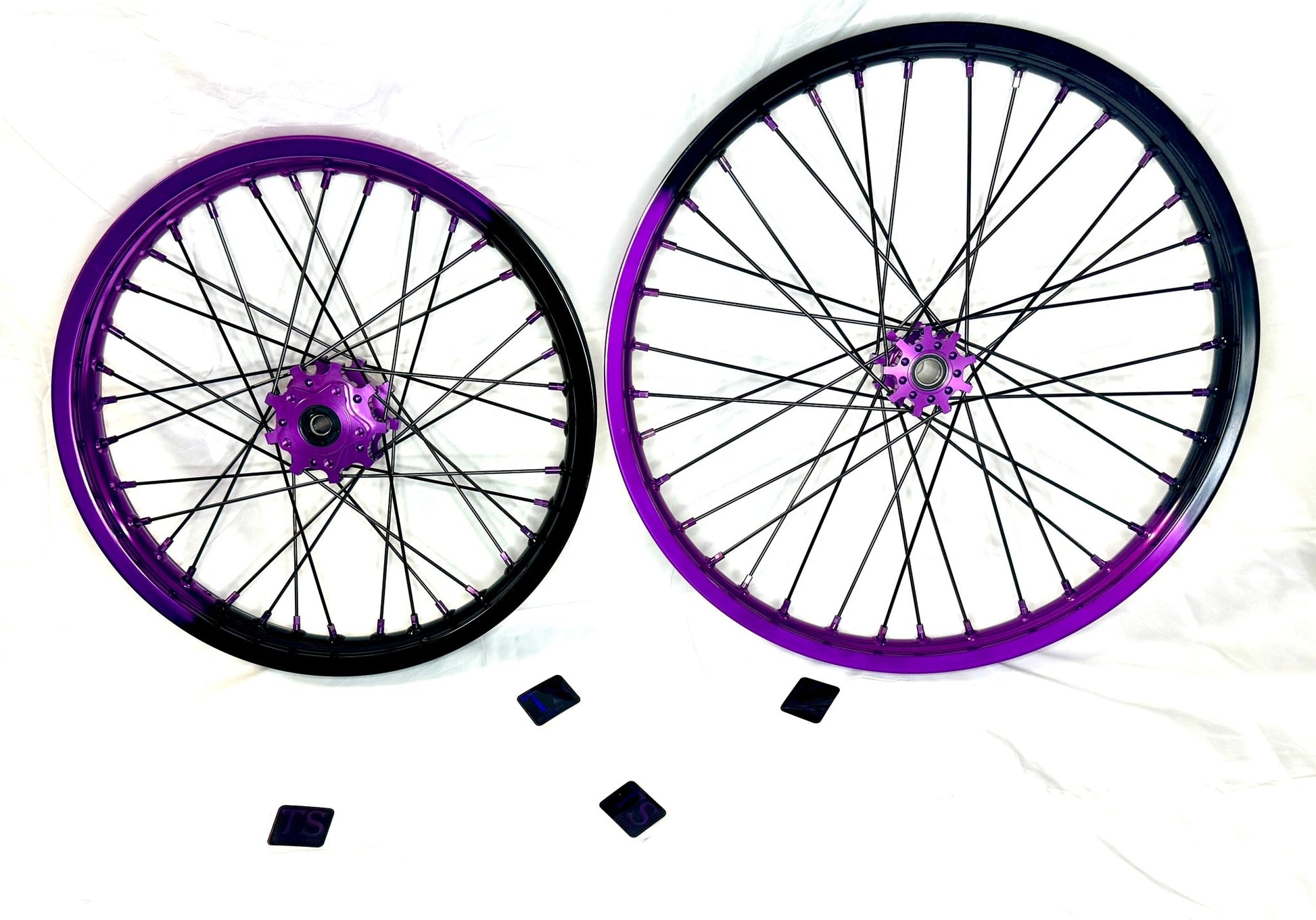 Custom Wheels Several Colors for E - Ride Pro, Surron, and Talaria