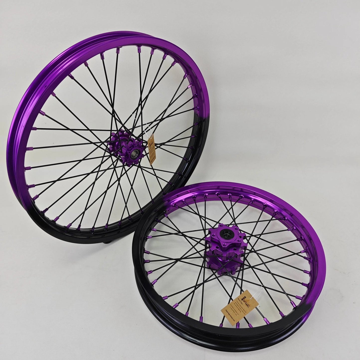 Custom Wheels Several Colors for E - Ride Pro, Surron, Talaria, and other E - Moto