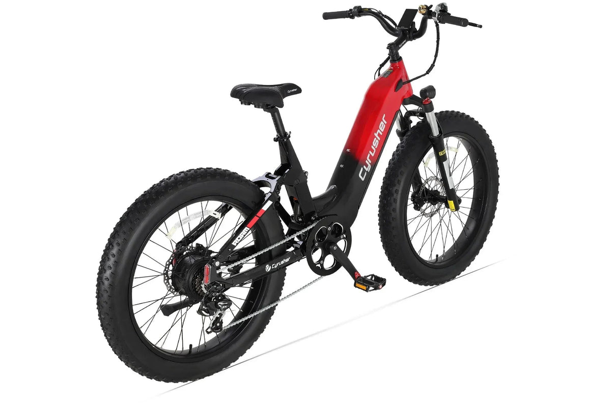 Cyrusher Roam Step-Thru Full-Suspension E-Bike view 12