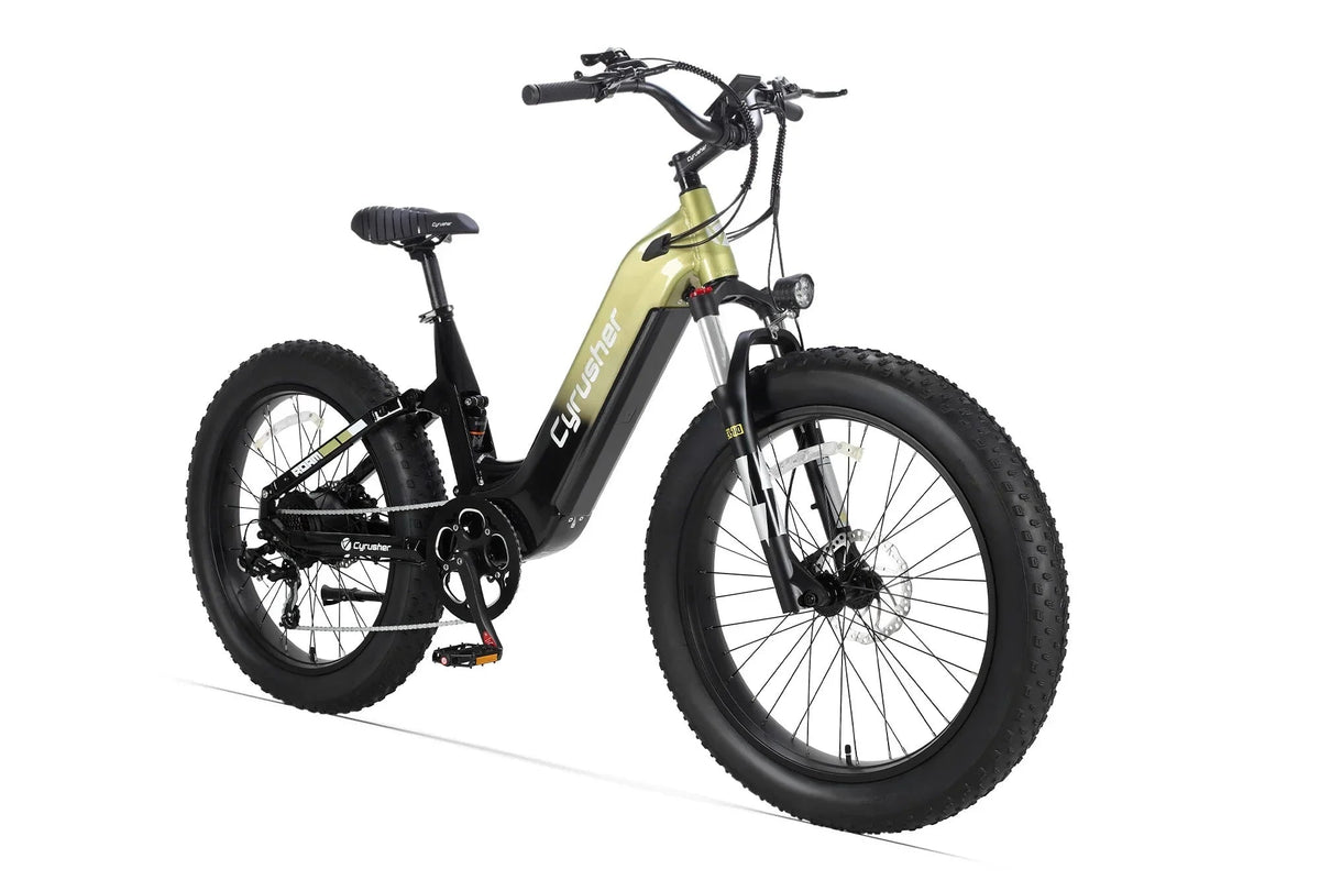 Cyrusher Roam Step-Thru Full-Suspension E-Bike view 14