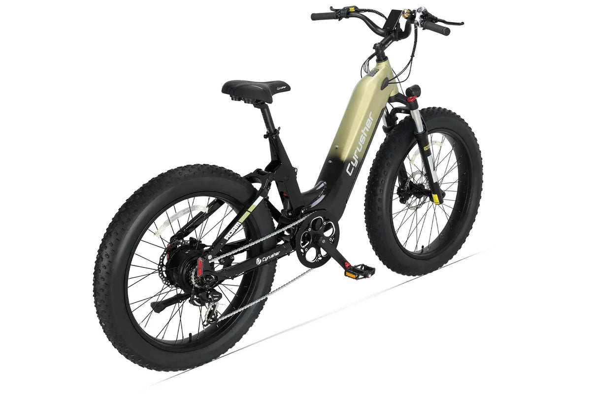 Cyrusher Roam Step-Thru Full-Suspension E-Bike view 15