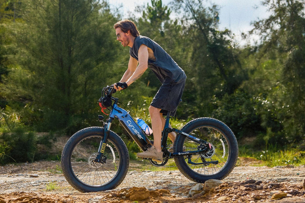 Cyrusher Roam Step-Thru Full-Suspension E-Bike view 2