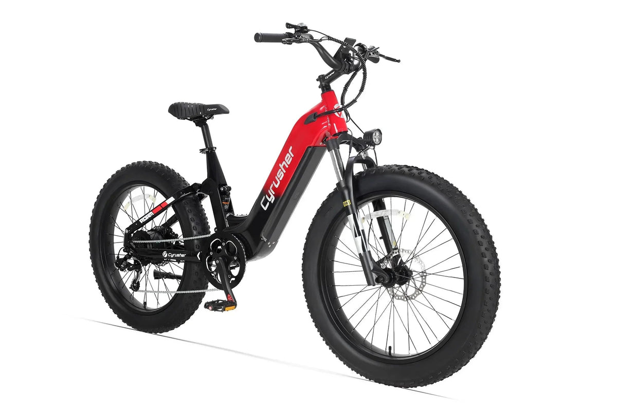 Cyrusher Roam Step-Thru Full-Suspension E-Bike view 11