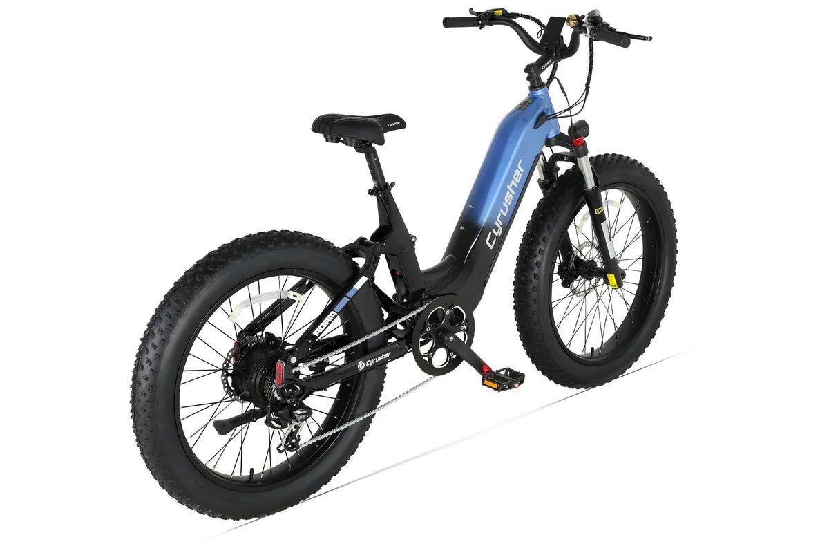 Cyrusher Roam Step-Thru Full-Suspension E-Bike view 8