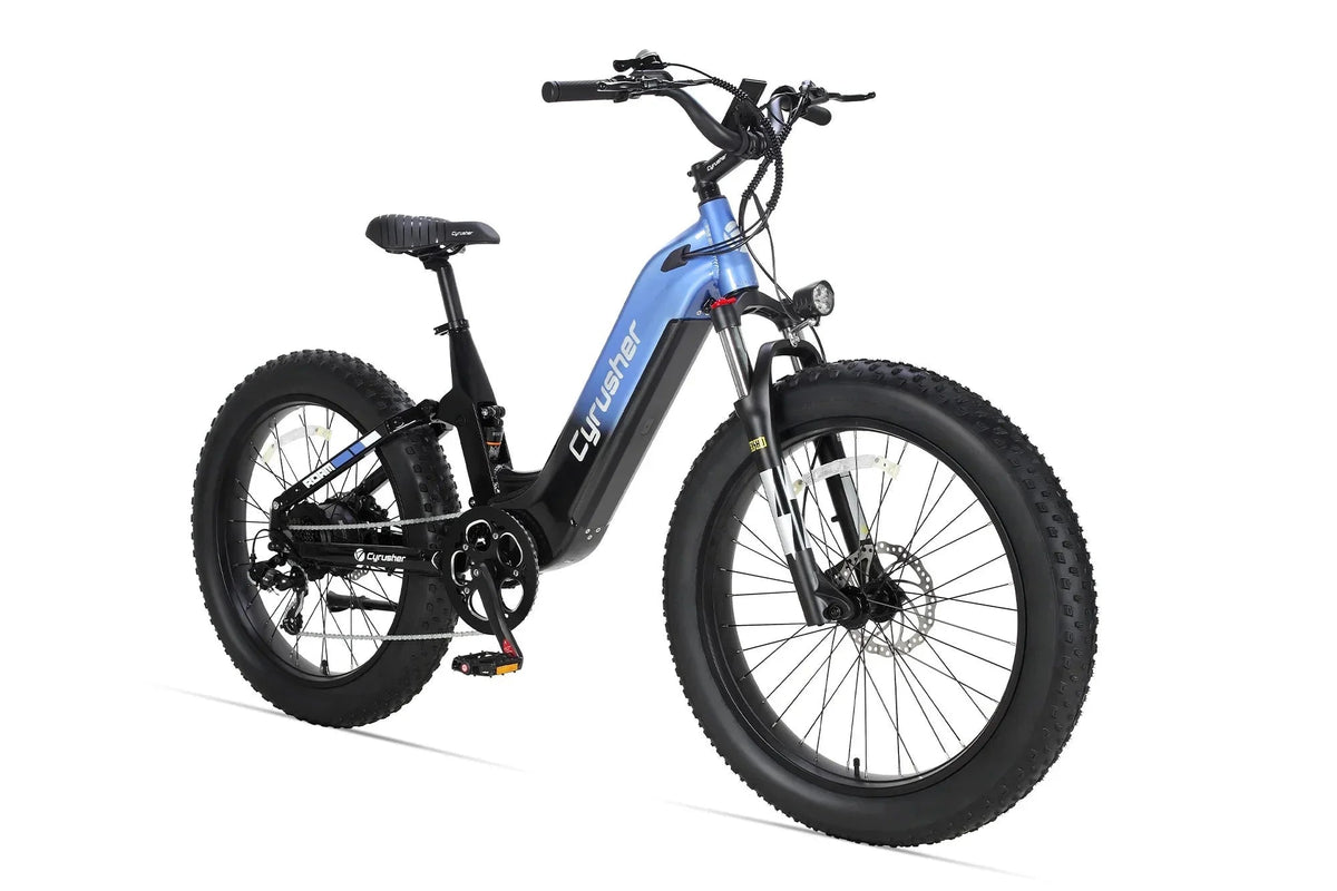 Cyrusher Roam Step-Thru Full-Suspension E-Bike view 7