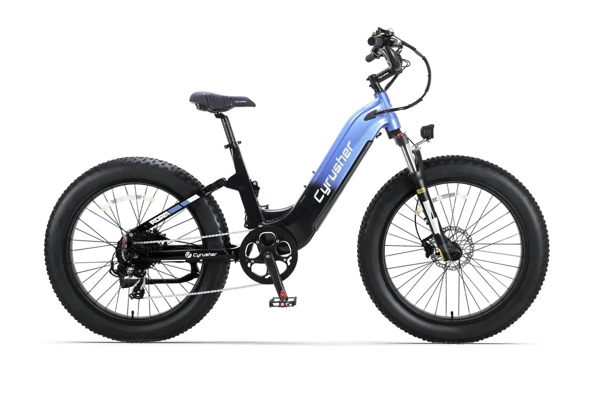Cyrusher Roam Step-Thru Full-Suspension E-Bike
