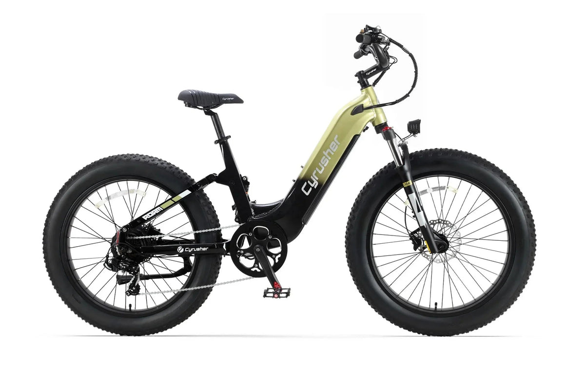 Cyrusher Roam Step-Thru Full-Suspension E-Bike view 13