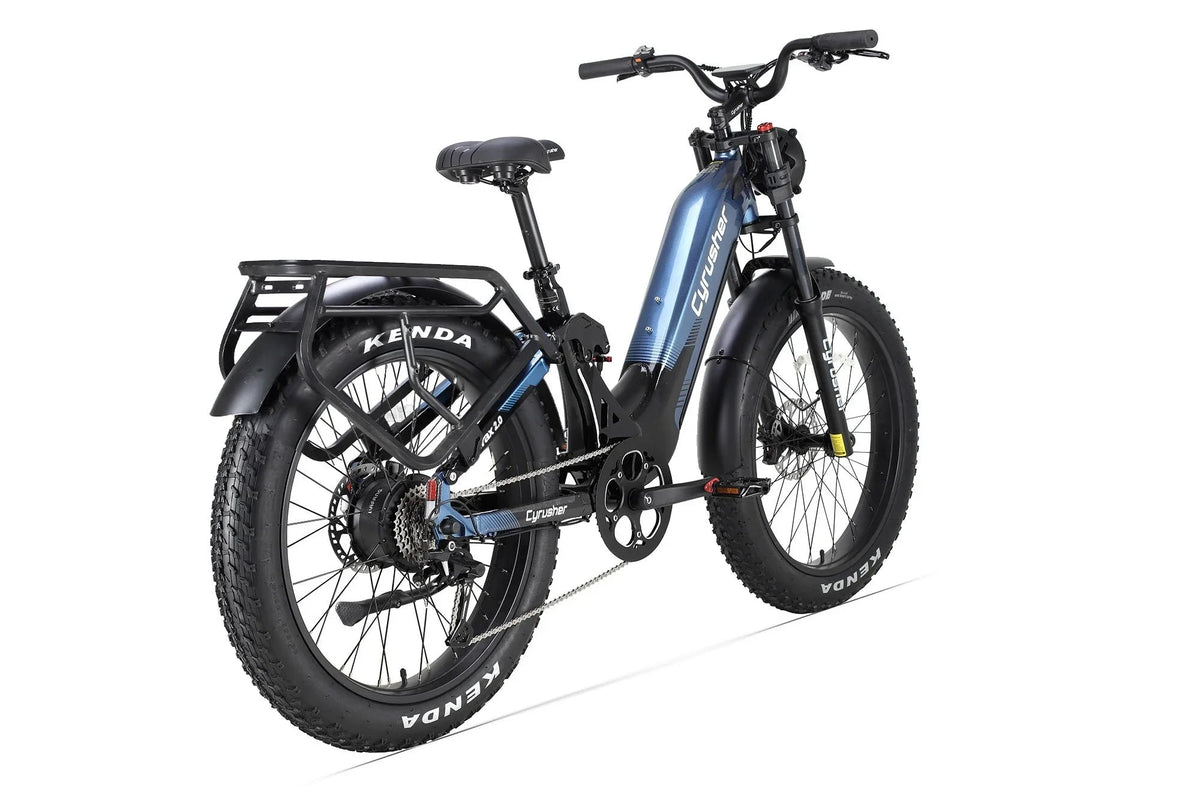 Cyrusher Trax 2.0 Step-Thru Full-Suspension E-Bike view 19