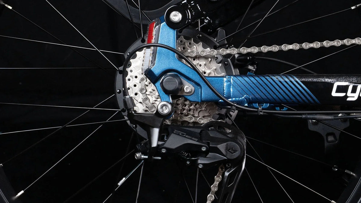 Cyrusher Trax 2.0 Step-Thru Full-Suspension E-Bike view 7