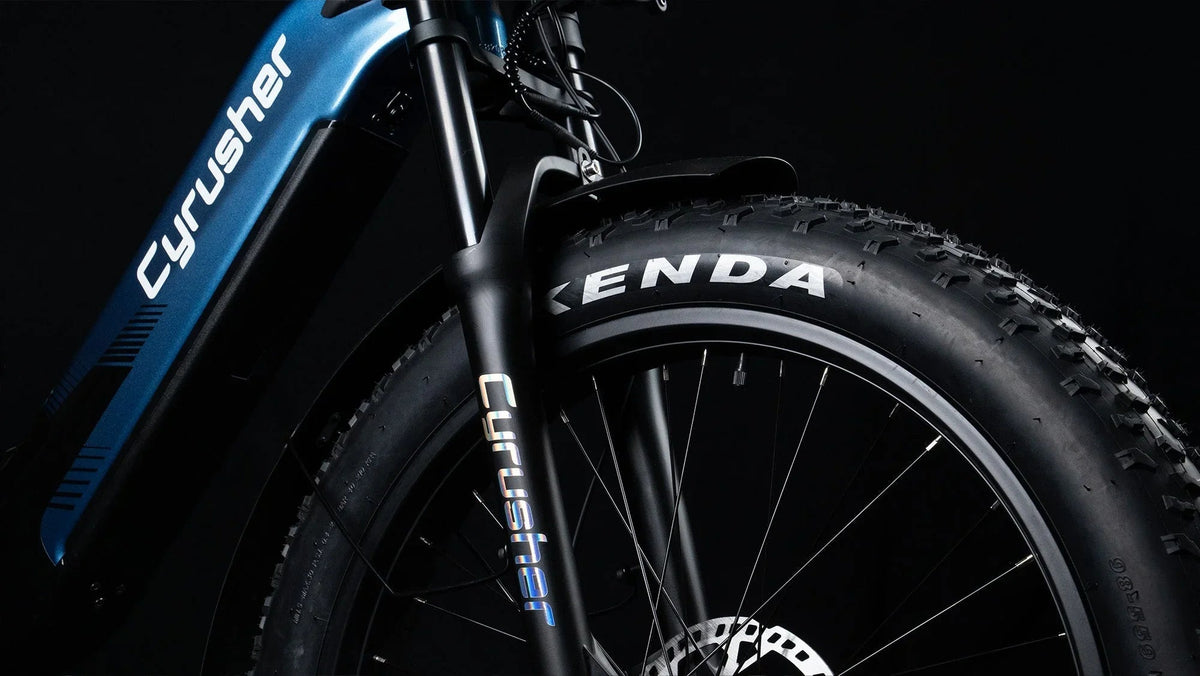 Cyrusher Trax 2.0 Step-Thru Full-Suspension E-Bike view 4