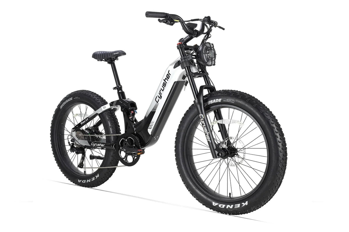 Cyrusher Trax 2.0 Step-Thru Full-Suspension E-Bike view 12