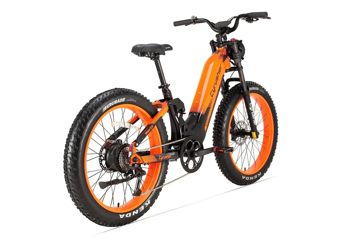 Cyrusher Trax 2.0 Step-Thru Full-Suspension E-Bike view 16