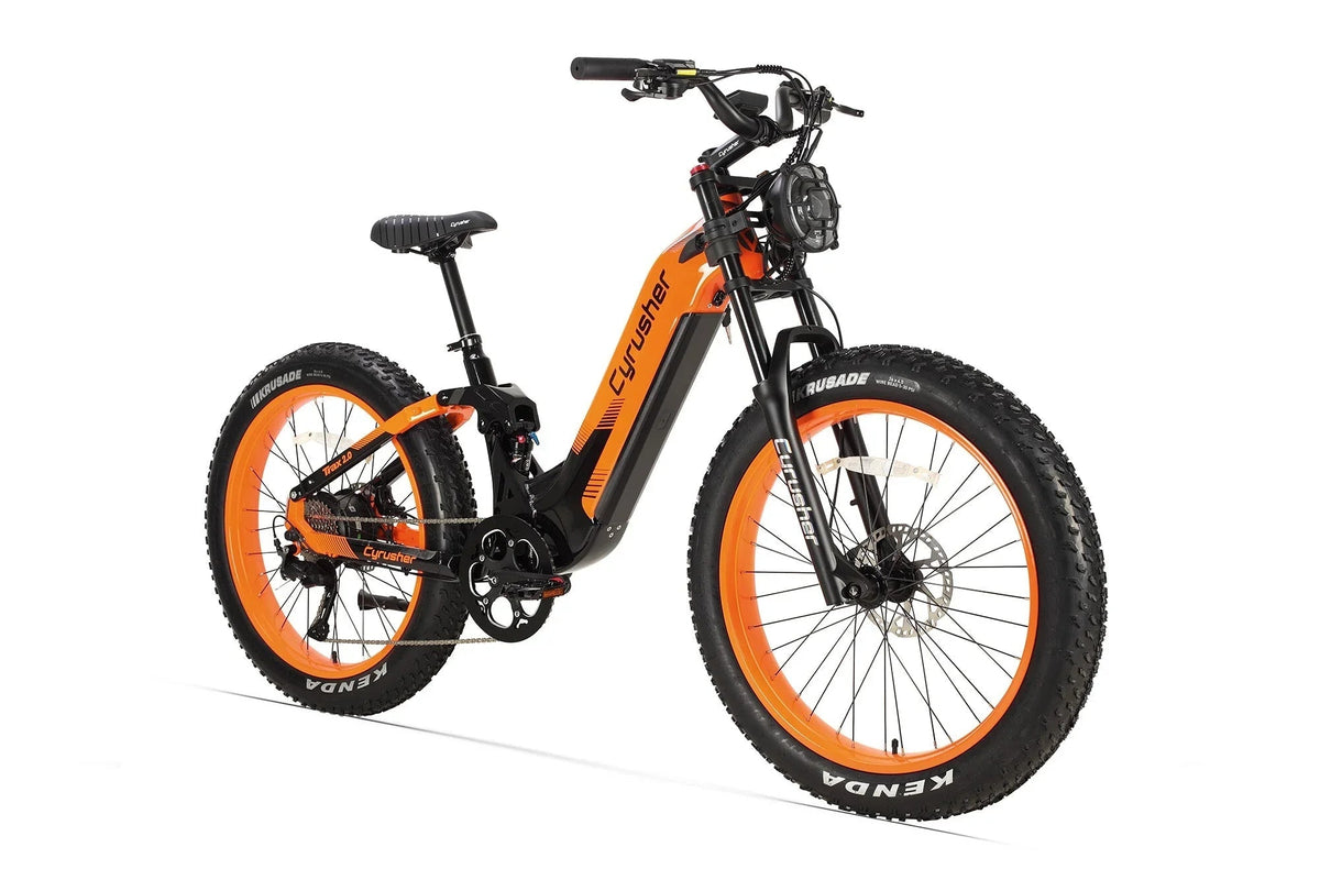 Cyrusher Trax 2.0 Step-Thru Full-Suspension E-Bike view 15