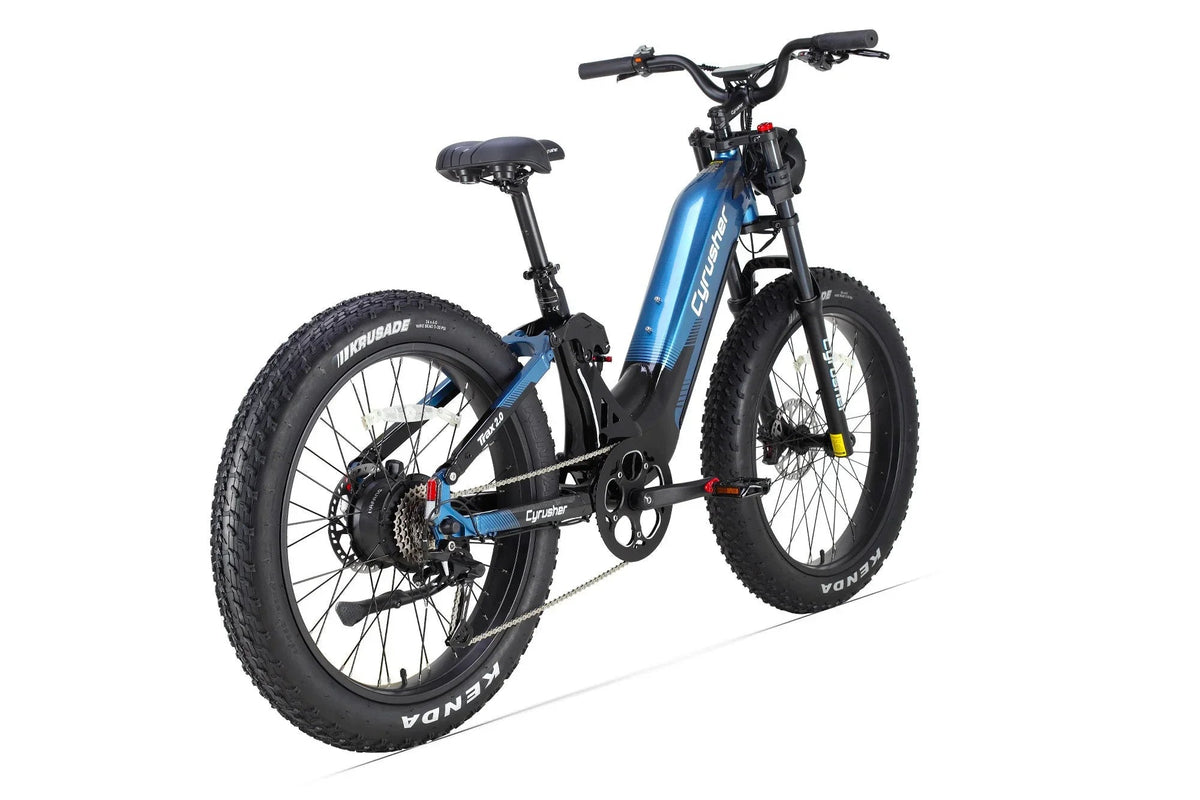 Cyrusher Trax 2.0 Step-Thru Full-Suspension E-Bike view 2