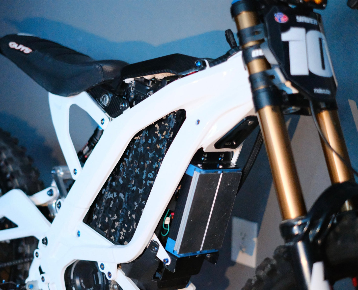 E - Bike ShadowSlate Black Camouflage Wrap