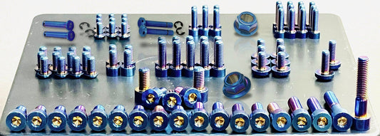 E-Ride Pro Mini Titanium Full Body Bolt Kit – Grade 5 (80 pcs)