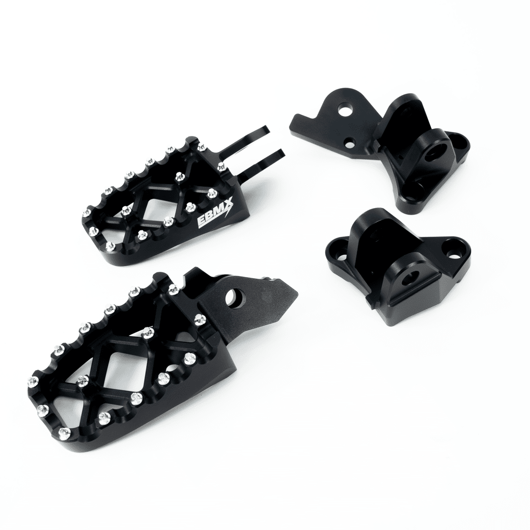 EBMX Competition Foot Pegs and Mounts for Ultra Bee
