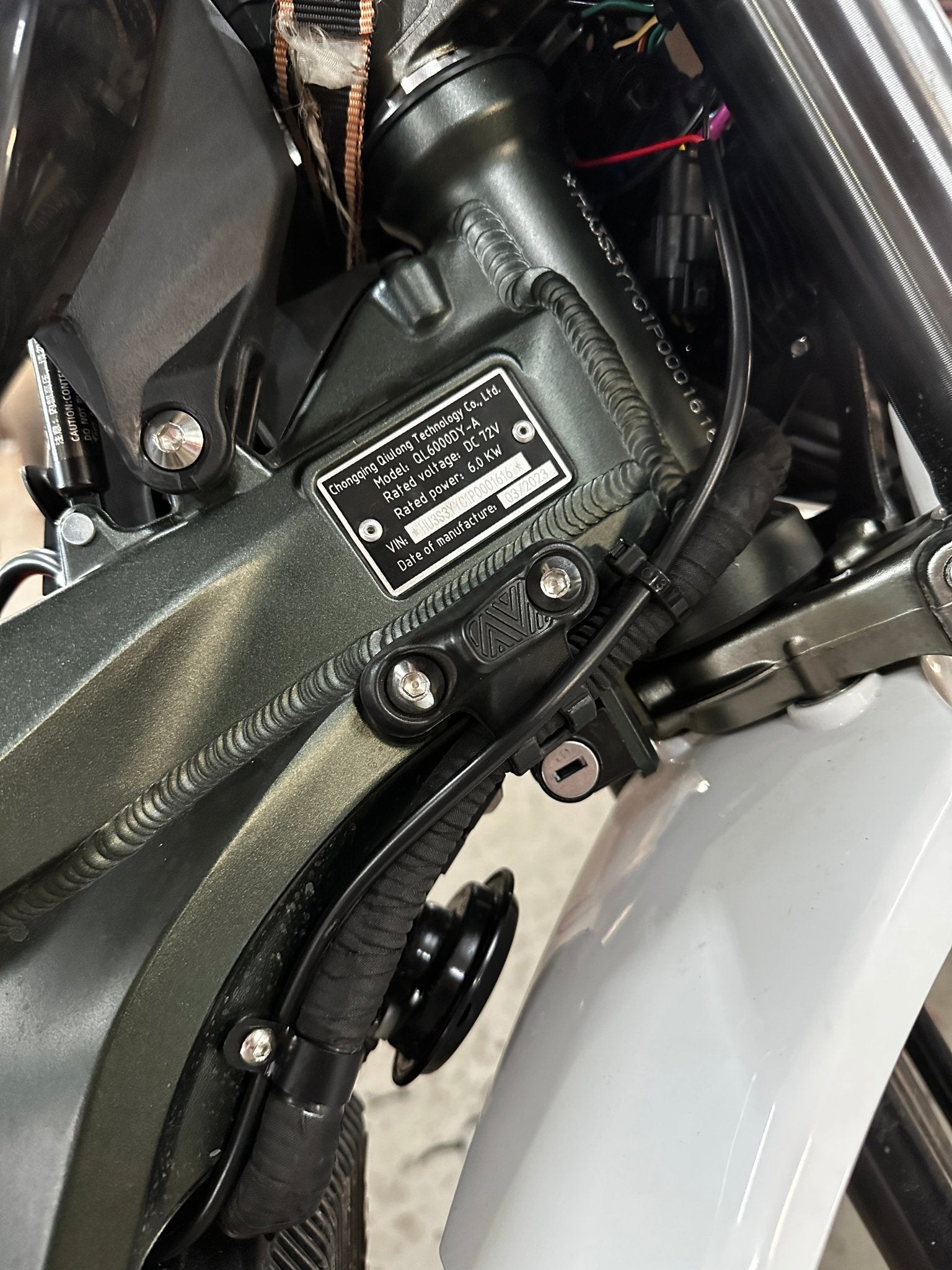 EMoto Worx Surron Ultra Bee Off Road Rear Tail Light Harness