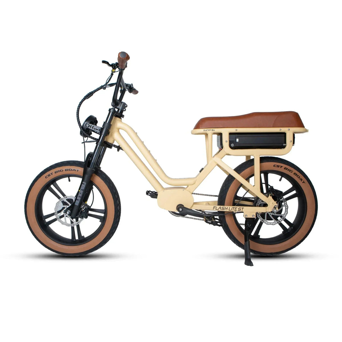 EUNORAU FLASH LITE ST 52V750W Fat Tire eMoped Electric Bicycle