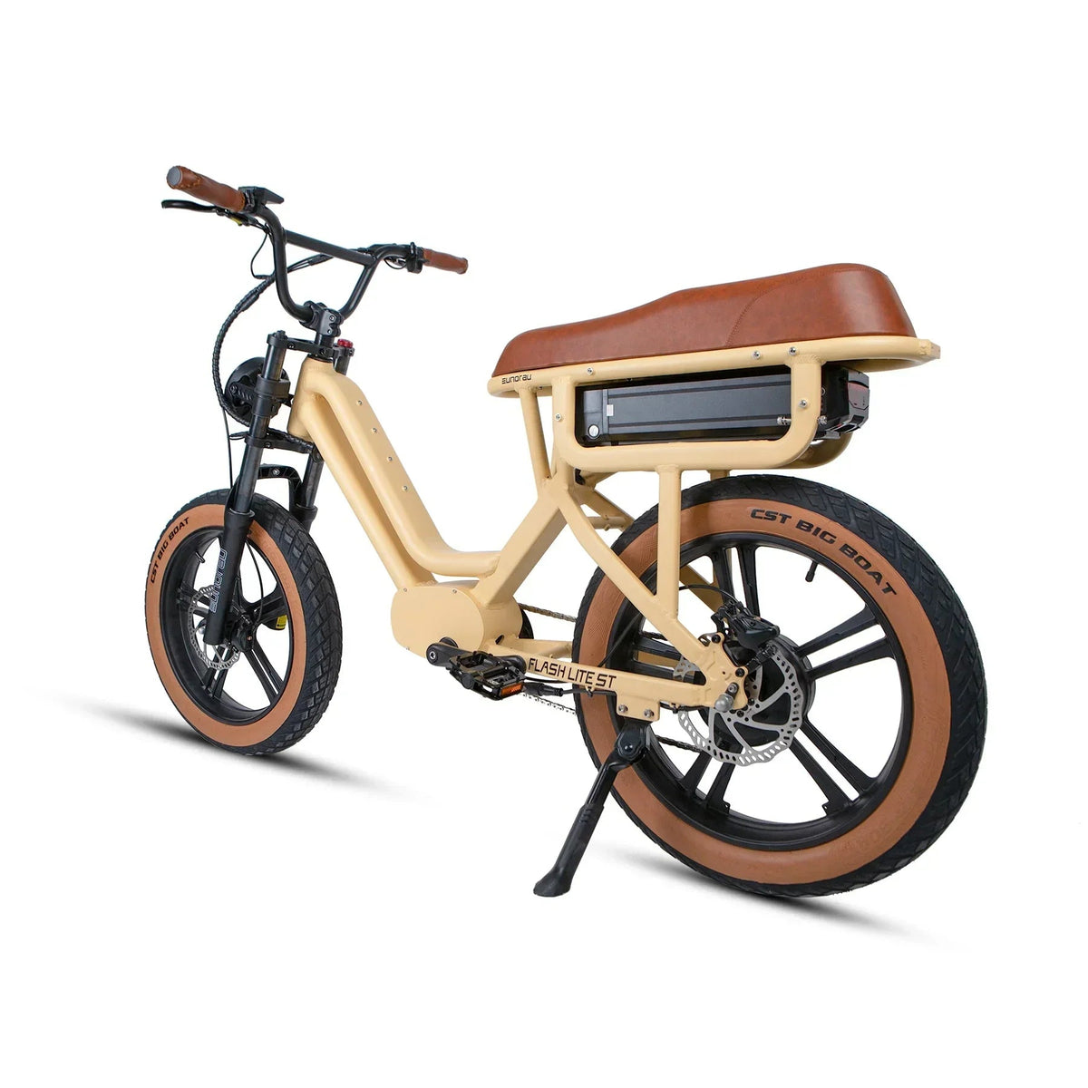 EUNORAU FLASH LITE ST 52V750W Fat Tire eMoped Electric Bicycle