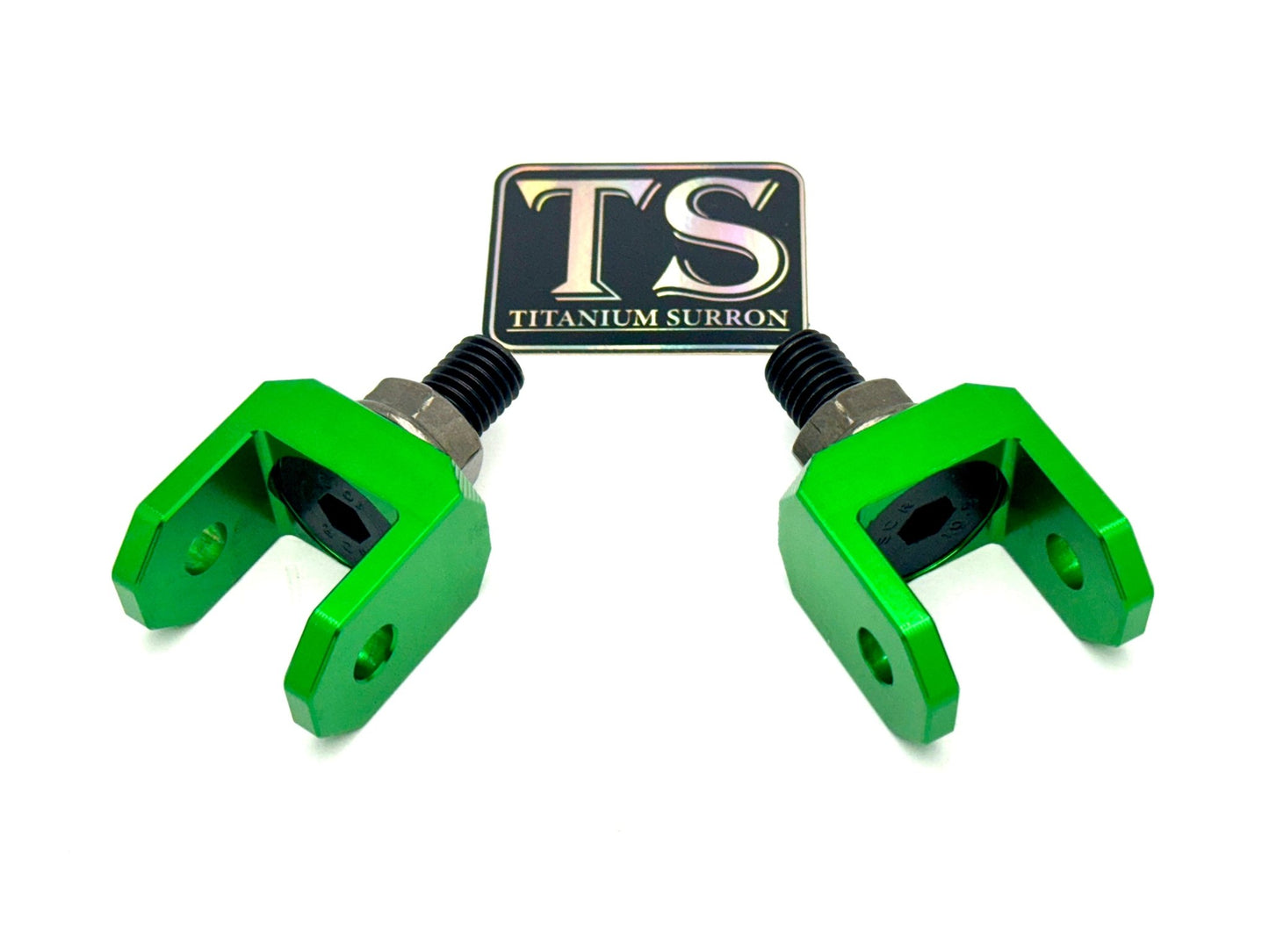 Footpeg Bracket Connectors in Solid Color for E - moto