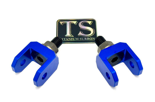Footpeg Bracket Connectors in Solid Color for E - moto