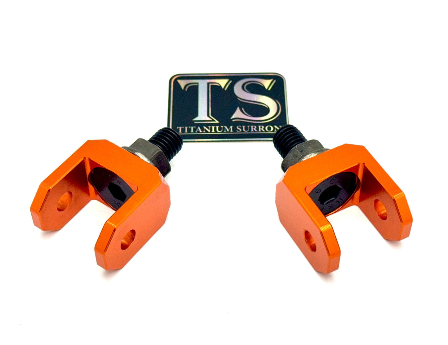 Footpeg Bracket Connectors in Solid Color for E - moto