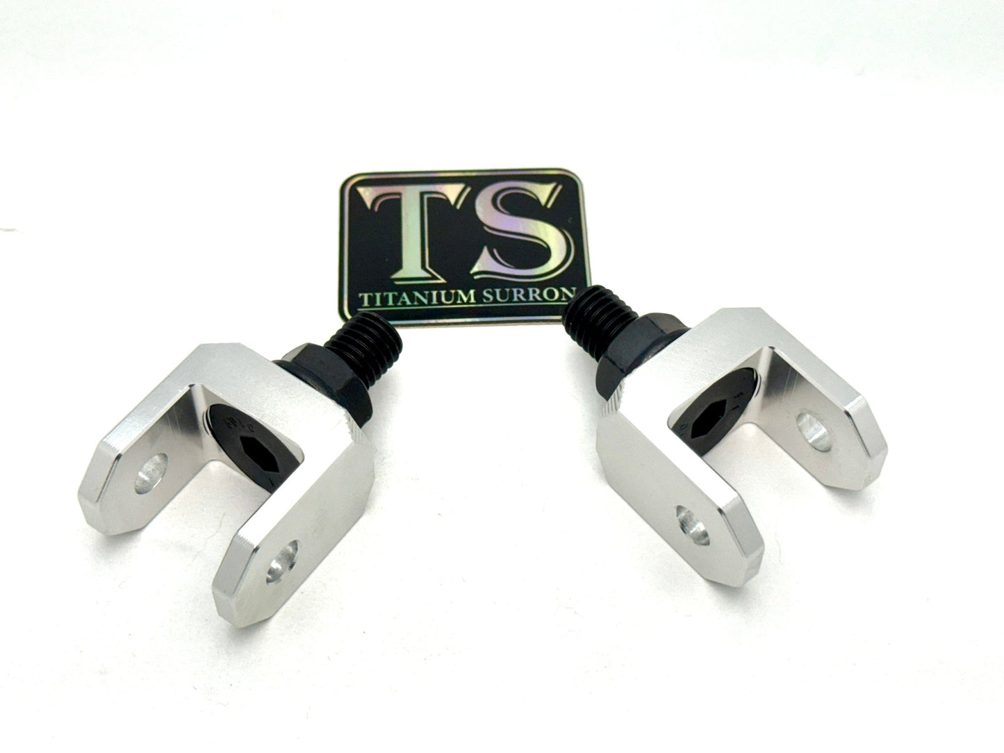 Footpeg Bracket Connectors in Solid Color for E - moto