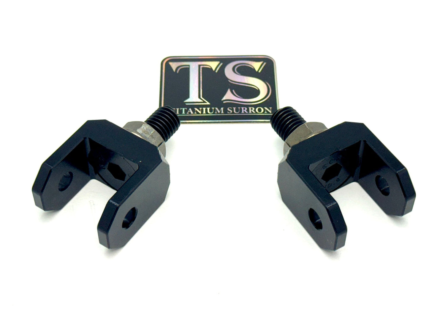 Footpeg Bracket Connectors in Solid Color for E - moto