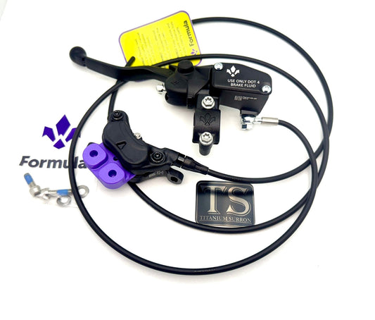 Formula E-Moto DOT 4 Brakes (Free Titanium Included)