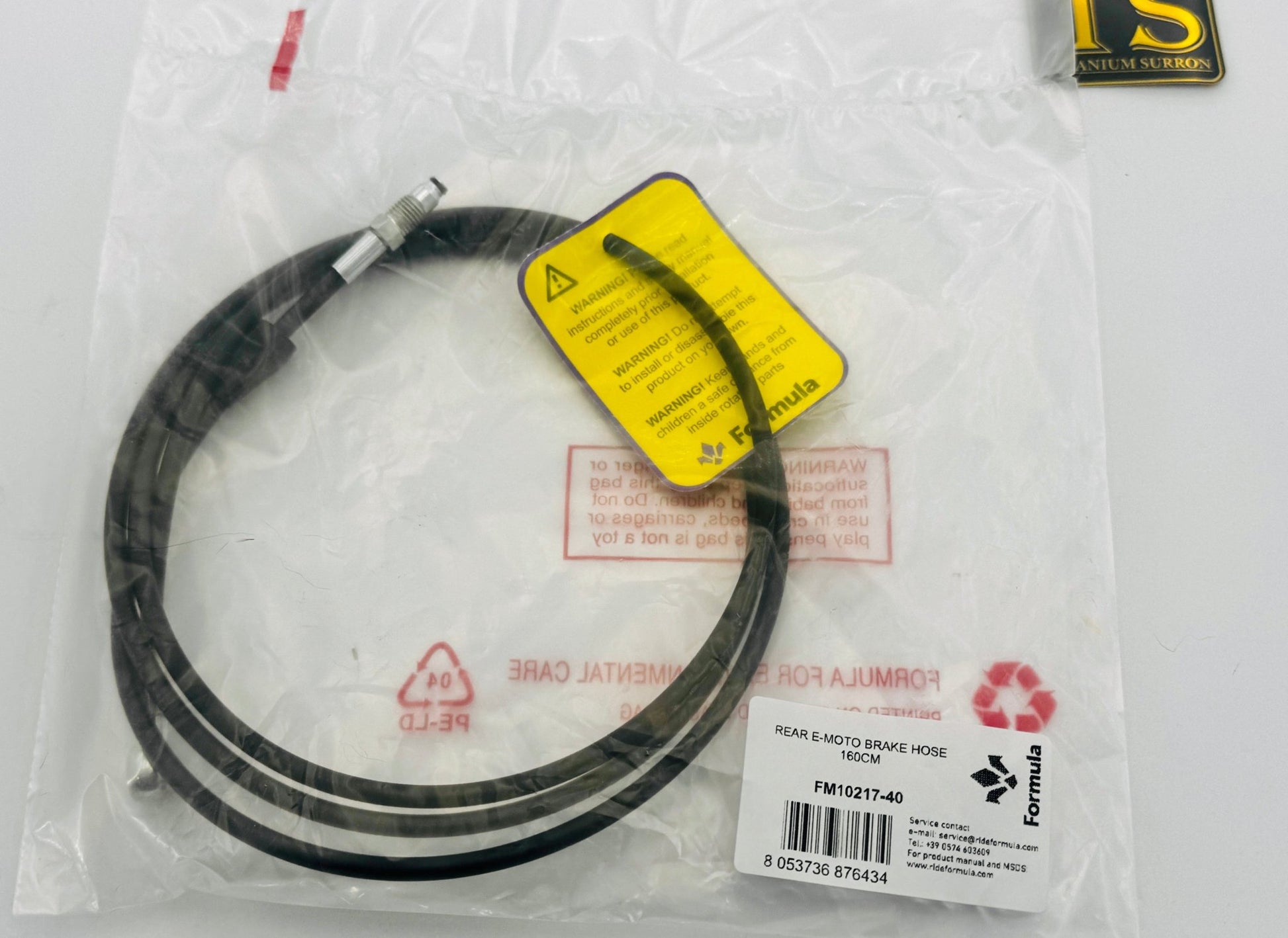 Formula E - Moto Rear Brake Hose 160cm FM10217 - 40